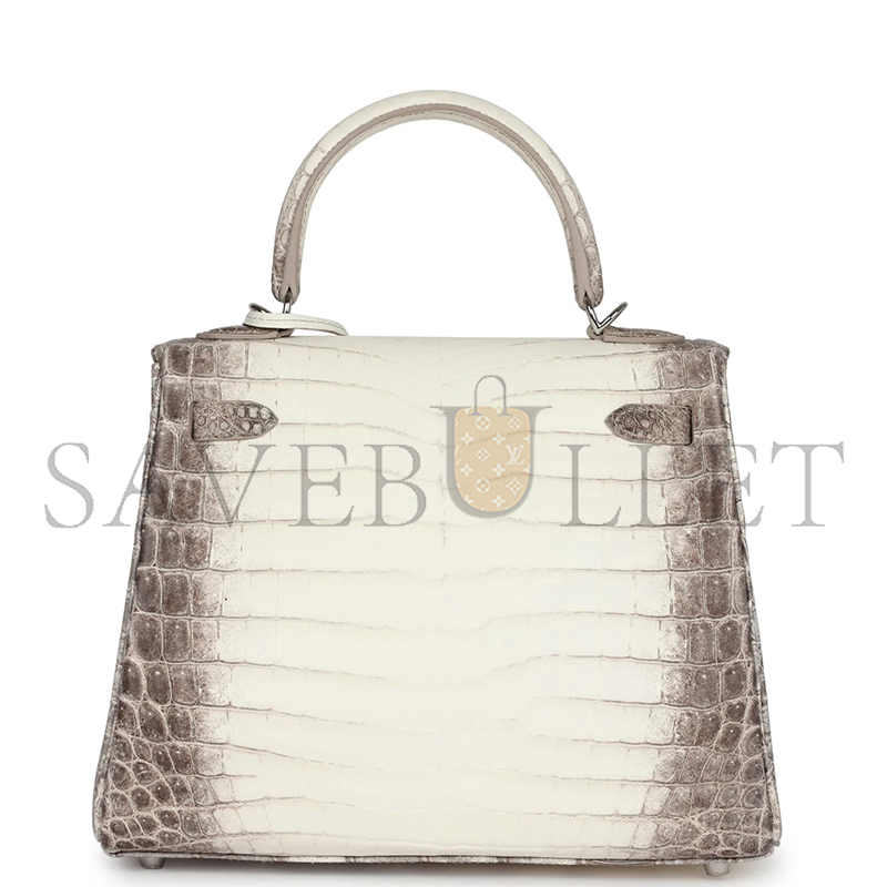 HERMÈS MASTER 28 MATTE HIMALAYAN NILOTICUS WITH PALLADIUM HARDWARE (28*22*10cm)